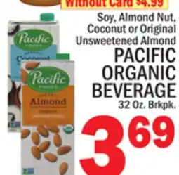 C Town PACIFIC ORGANIC BEVERAGE offer