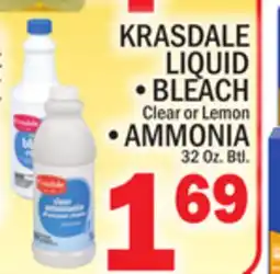 C Town KRASDALE LIQUID BLEACH offer
