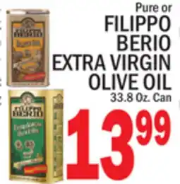 C Town FILIPPO BERIO EXTRA VIRGIN OLIVE OIL offer