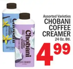 C Town CHOBANI COFFEE CREAMER offer