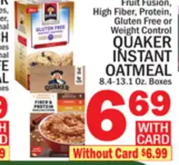 C Town QUAKER INSTANT OATMEAL offer