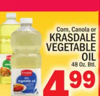 C Town KRASDALE VEGETABLE OIL offer