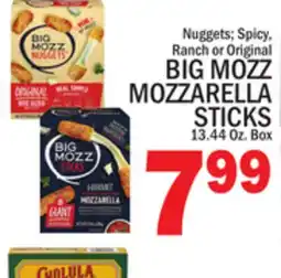 C Town BIG MOZZ MOZZARELLA STICKS 13.44 Oz. Box offer