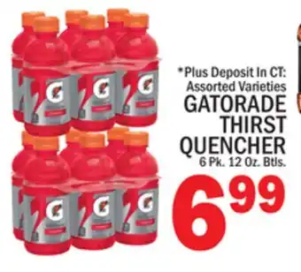 C Town Gatorade Thirst Quencher offer