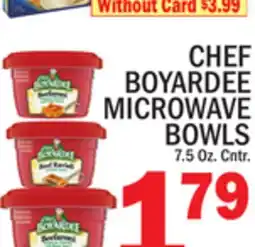 C Town CHEF BOYARDEE MICROWAVE BOWLS offer