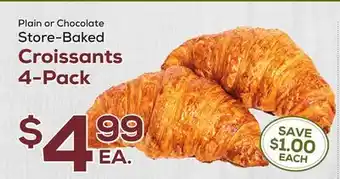 DeCicco & Sons Croissants 4-Pack offer