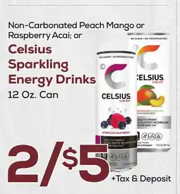 DeCicco & Sons Celsius Sparkling Energy Drinks offer