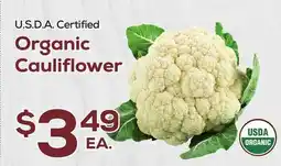 DeCicco & Sons Organic Cauliflower offer