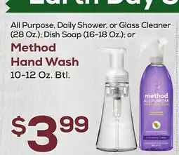 DeCicco & Sons Method Hand Wash offer