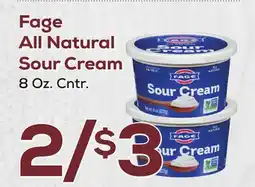 DeCicco & Sons Fage All Natural Sour Cream offer