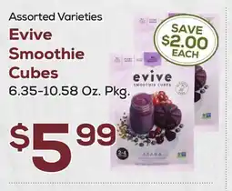 DeCicco & Sons Evive Smoothie Cubes offer