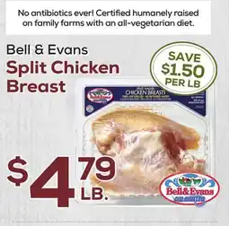 DeCicco & Sons Bell & Evans Split Chicken Breast offer