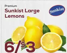 DeCicco & Sons Sunkist Large Lemons offer
