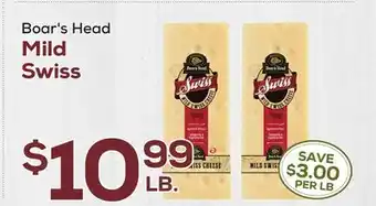 DeCicco & Sons Boar's Head Mild Swiss offer