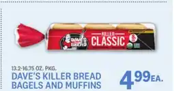 Kings Food Markets DAVE'S KILLER BREAD BAGELS AND MUFFINS offer