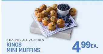 Kings Food Markets KINGS MINI MUFFINS offer