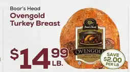 DeCicco & Sons Boar's Head Ovengold Turkey Breast offer