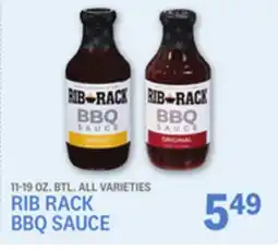 Kings Food Markets RIB RACK BBQ SAUCE offer