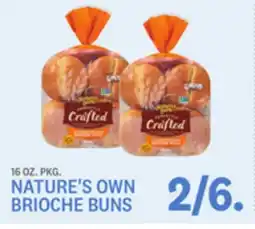 Kings Food Markets NATURE'S OWN BRIOCHE BUNS offer