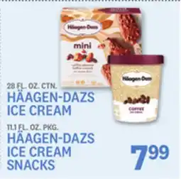 Kings Food Markets 28 FL. OZ. CTN. HÄAGEN-DAZS ICE CREAM 11.1 FL. OZ. PKG. HÄAGEN-DAZS ICE CREAM SNACKS offer