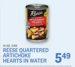 Kings Food Markets REESE QUARTERED ARTICHOKE HEARTS IN WATER offer