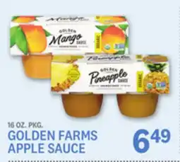 Kings Food Markets GOLDEN FARMS APPLE SAUCE offer