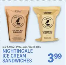 Kings Food Markets NIGHTINGALE ICE CREAM SANDWICHES offer