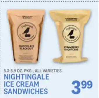 Kings Food Markets NIGHTINGALE ICE CREAM SANDWICHES offer