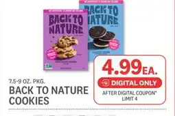 Kings Food Markets BACK TO NATURE COOKIES offer