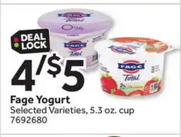 Stop&Shop Fage Yogurt offer