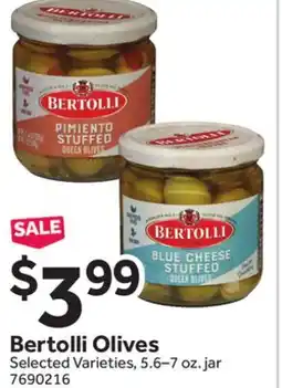 Stop&Shop Bertolli Olives offer