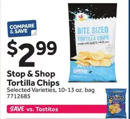 Stop&Shop Stop & Shop Tortilla Chips offer