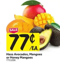 Stop&Shop Hass Avocados, Mangoes or Honey Mangoes offer
