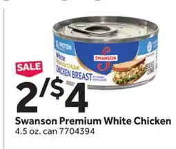 Stop&Shop Swanson Premium White Chicken offer