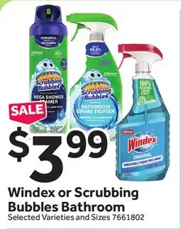 Stop&Shop Windex or Scrubbing Bubbles Bathroom offer