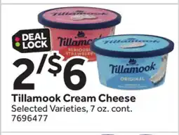 Stop&Shop Tillamook Cream Cheese offer