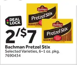 Stop&Shop Bachman Pretzel Stix offer