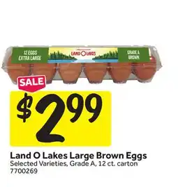 Stop&Shop Land O Lakes Large Brown Eggs offer