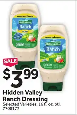 Stop&Shop Hidden Valley Ranch Dressing offer