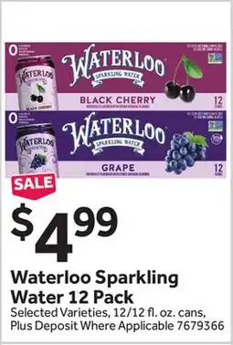 Stop&Shop Waterloo Sparkling Water offer