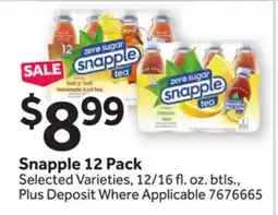 Stop&Shop Snapple offer