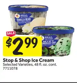 Stop&Shop Stop & Shop Ice Cream offer