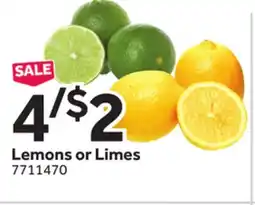 Stop&Shop Lemons or Limes offer
