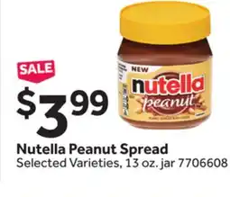 Stop&Shop Nutella Peanut Spread offer