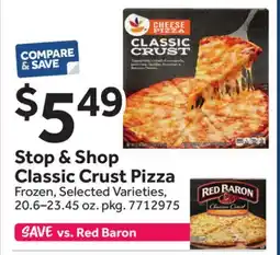 Stop&Shop Stop & Shop Classic Crust Pizza offer