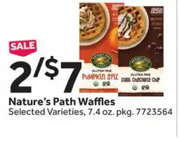 Stop&Shop Nature's Path Waffles offer