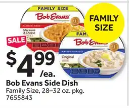 Stop&Shop Bob Evans Side Dish offer