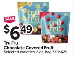 Stop&Shop Tru Fru Chocolate Covered Fruit offer