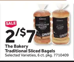 Stop&Shop The Bakery Traditional Sliced Bagels offer