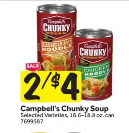 Stop&Shop Campbell's Chunky Soup offer